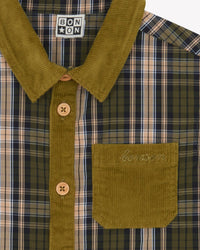 Jarry cotton shirt - Khaki checked