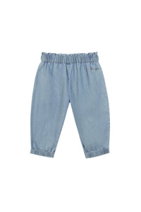 Chambray Bleu // Pantalon Biscot
