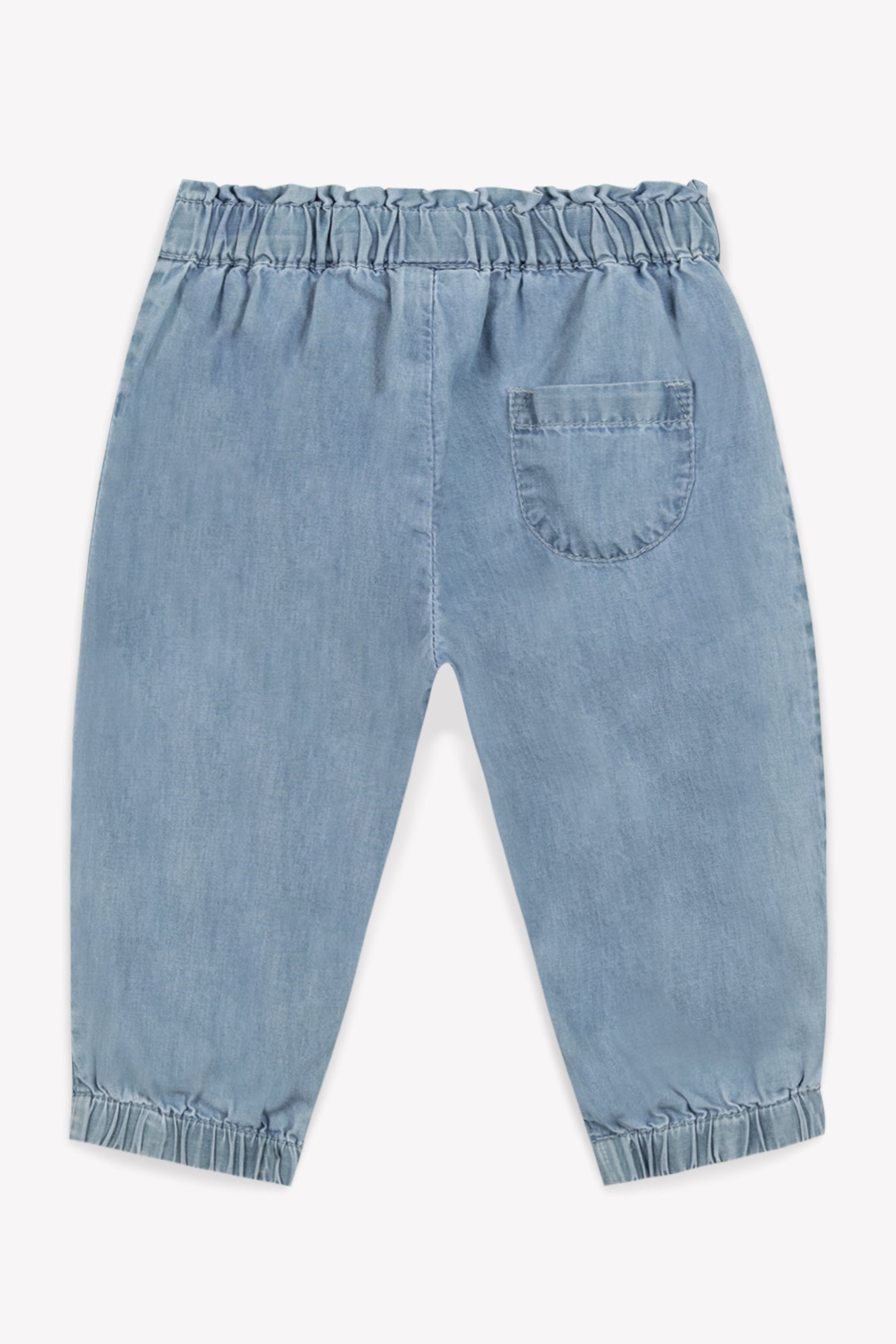 Pantalon Biscot - Chambray Bleu