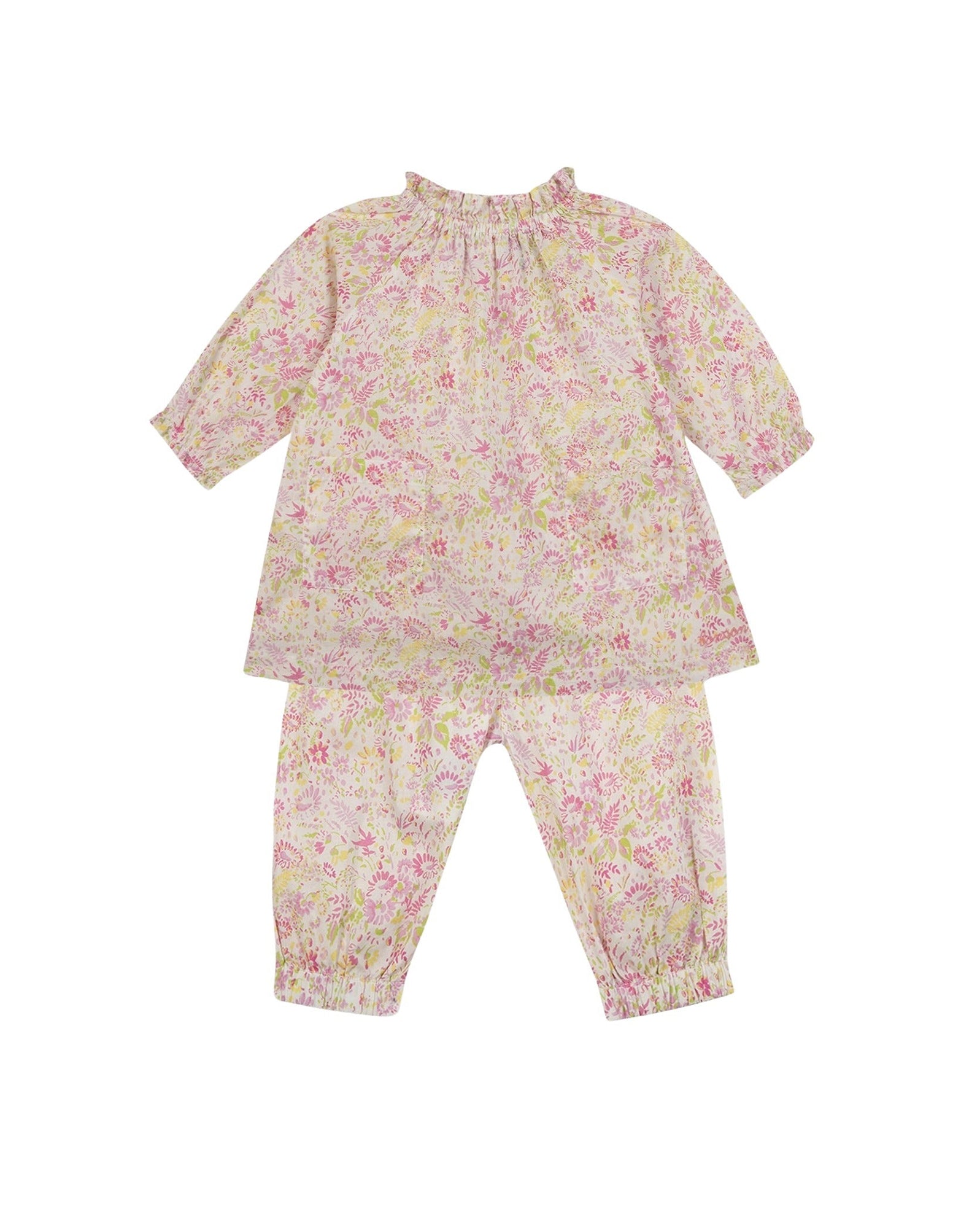Pantalon Biscot - Jolies Fleurs