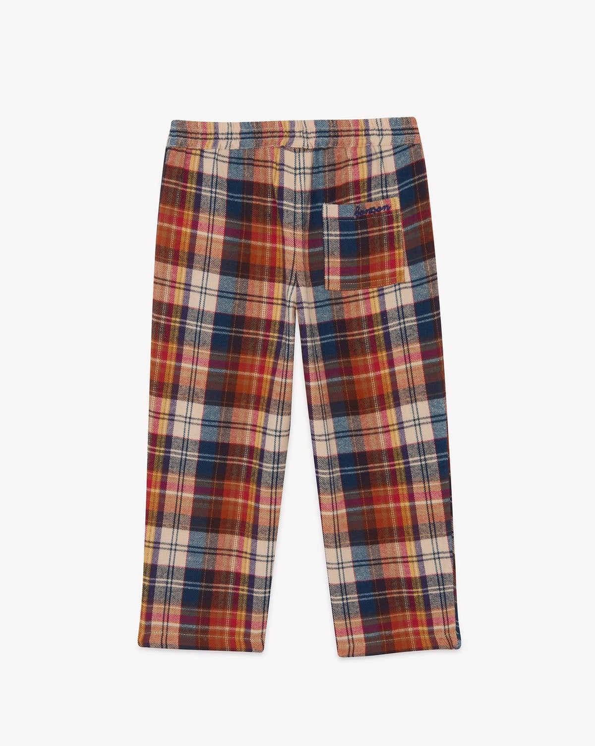 Gino cotton trousers - Bucheron check