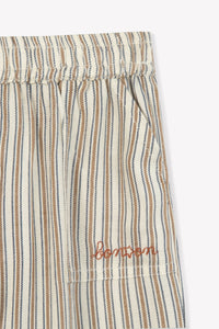 5qty NEW MIXTE / Pantalons - Rayure Fauve