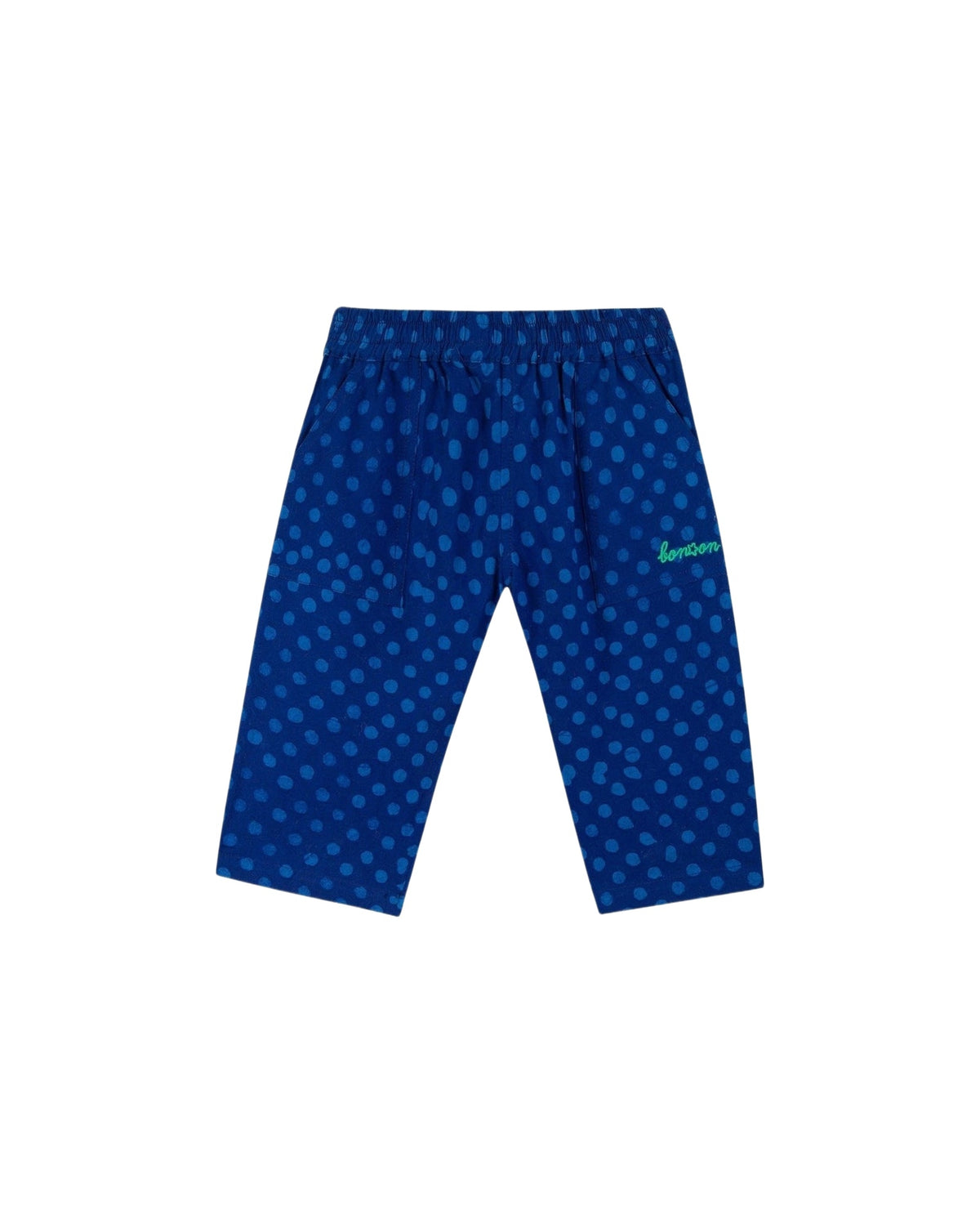 Pantalon Darius en coton - Pois Bleu