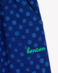 Pantalon Darius en coton - Pois Bleu