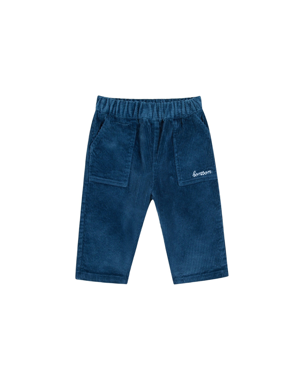 Darius cotton trousers - Malibleu blue