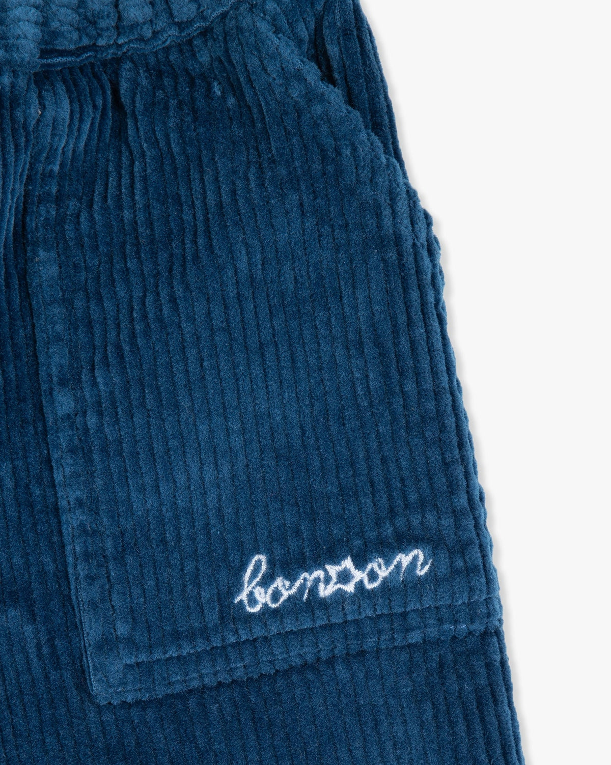 Darius cotton trousers - Malibleu blue