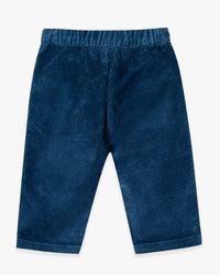 Darius cotton trousers - Malibleu blue