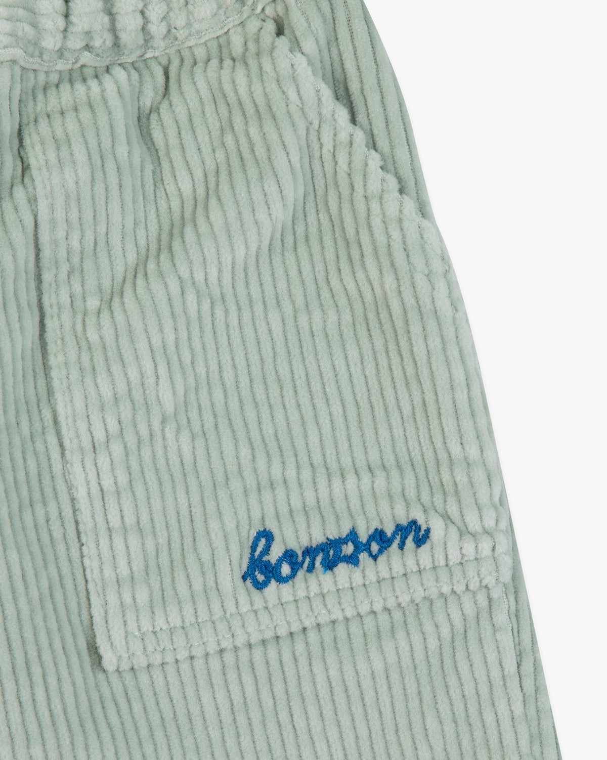 Darius cotton trousers - Pale Aqua