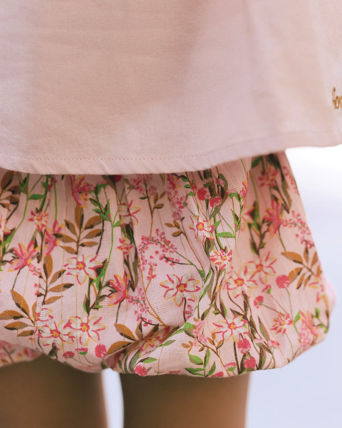 Bloomer Bombe en coton - Fleurs Edelweiss