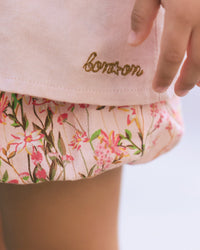 Bloomer Bombe en coton - Fleurs Edelweiss