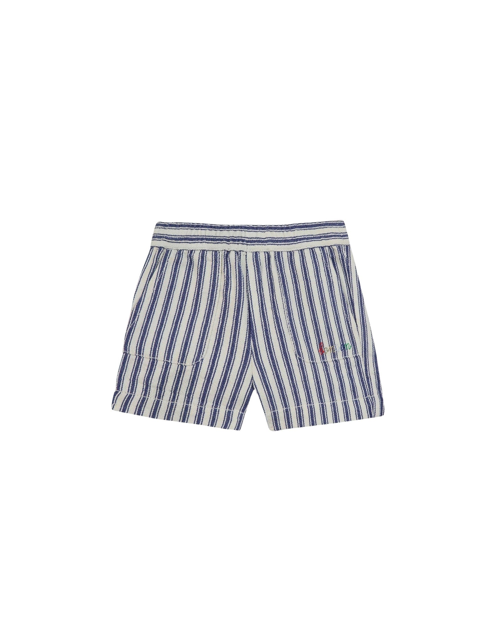 Ramb Baby Shorts - Virgil Blue Stripe