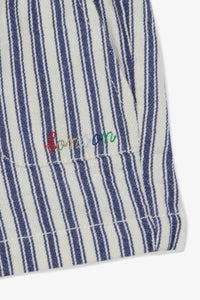 Ramb Baby Shorts - Virgil Blue Stripe
