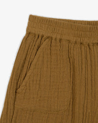 Ramb Baby Cotton Shorts - Fawn
