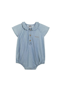 Chambray Bleu // Barboteuse Inca