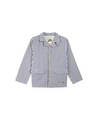 4qty NEW MIXTE / Vestes - Rayure Bleu Virgile