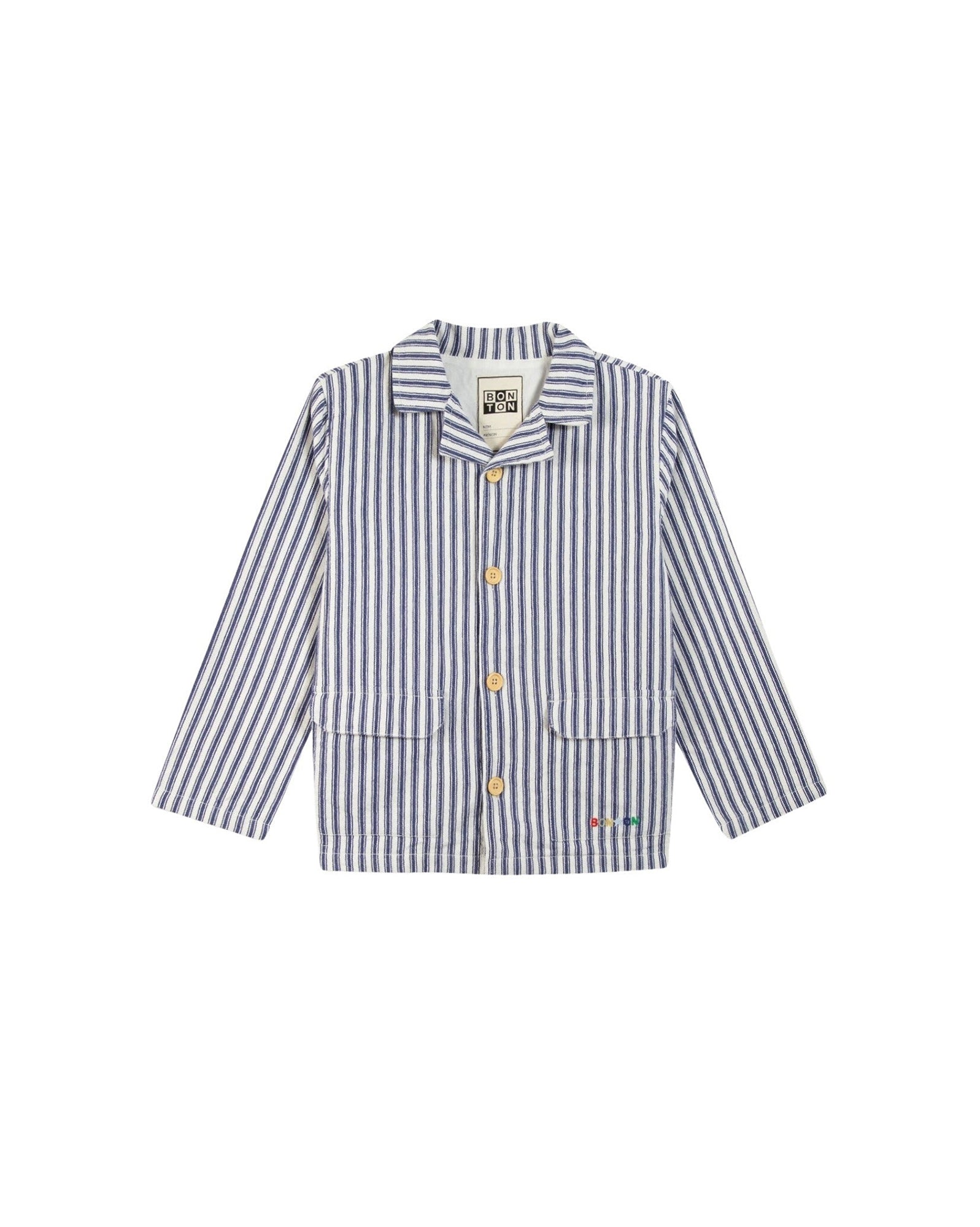 4qty NEW MIXTE / Vestes - Rayure Bleu Virgile
