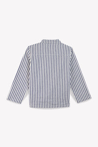 4qty NEW MIXTE / Vestes - Rayure Bleu Virgile