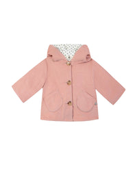 Cotton Boubou coat - Bonton Pink