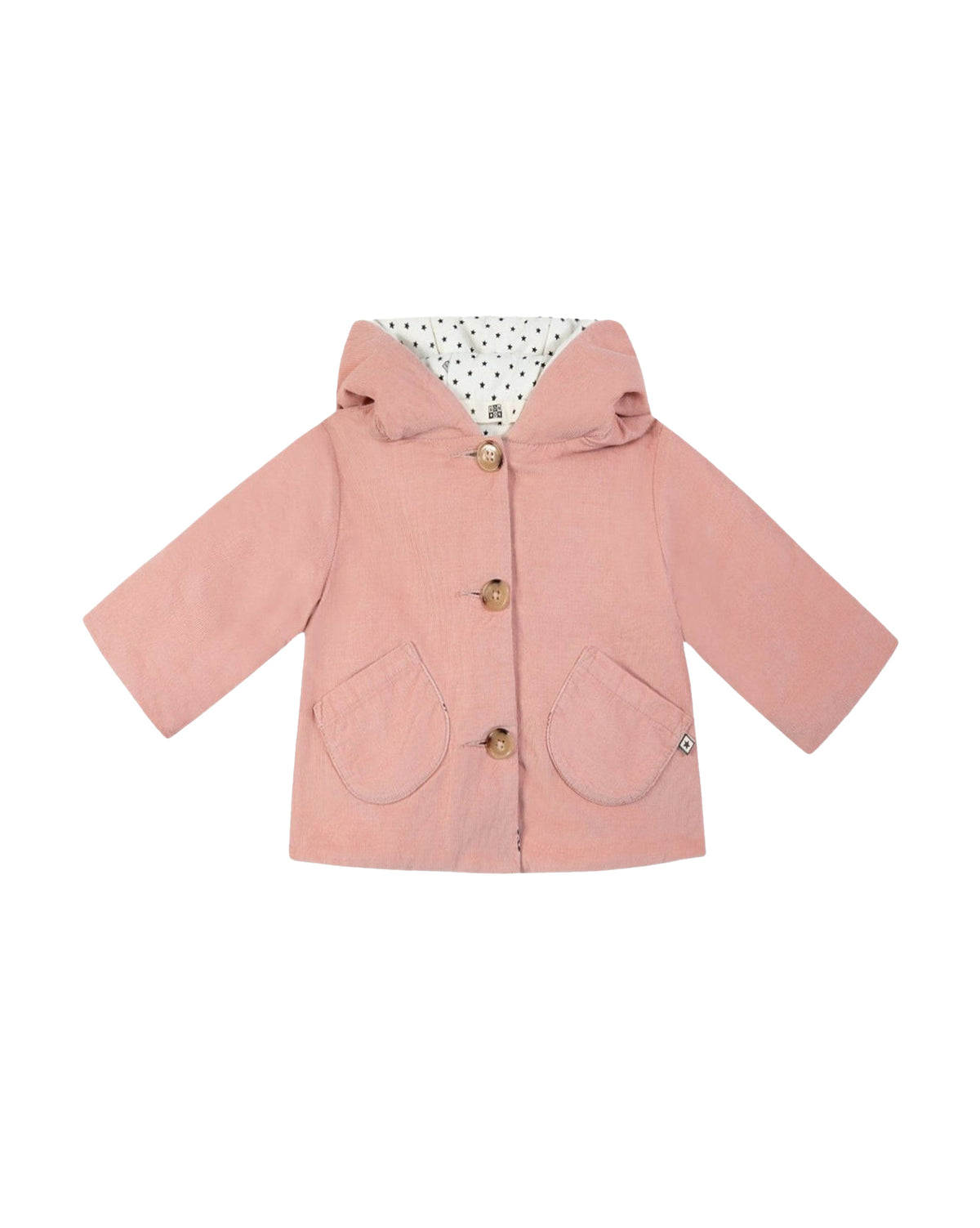 Cotton Boubou coat - Bonton Pink