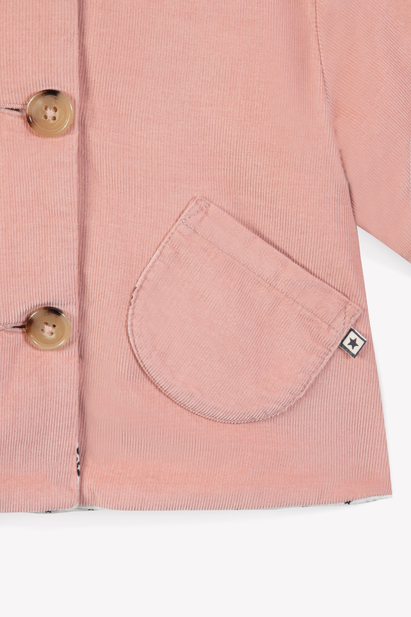 Manteau Boubou - Rose Bonton