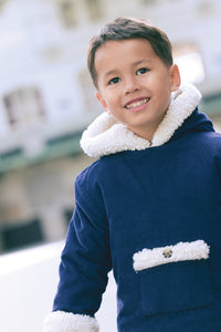73qty NEW / Coats - NAVY BONTON