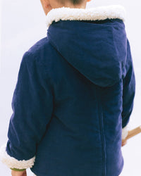 Jako cotton coat - Navy Bonton