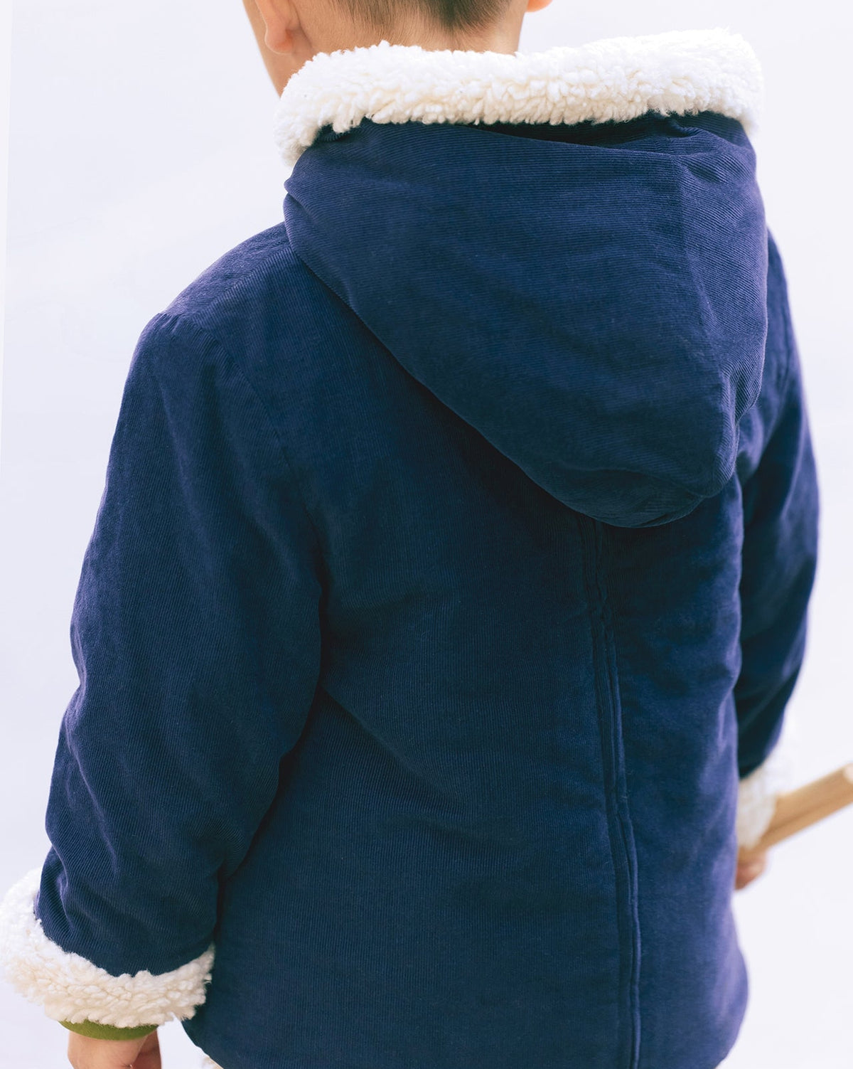 Jako cotton coat - Navy Bonton