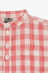Chemise Matt Bébé - Carreau Rouge