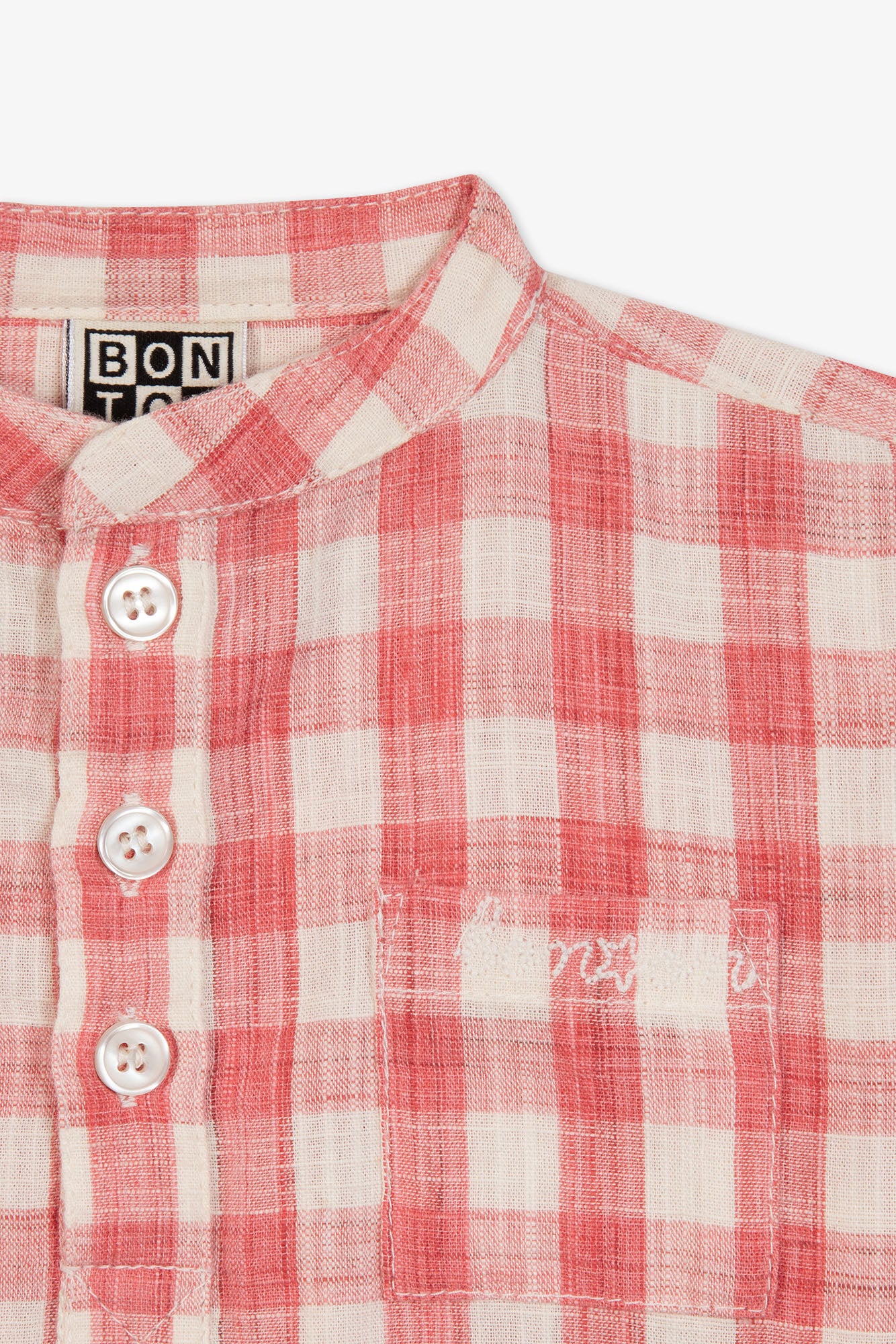 Chemise Matt Bébé - Carreau Rouge