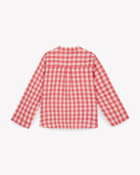 Edgar cotton tunic - Red Check