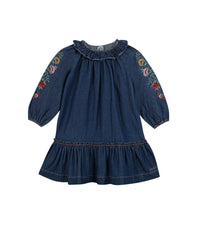 Robe Daria - Chambray Foncé