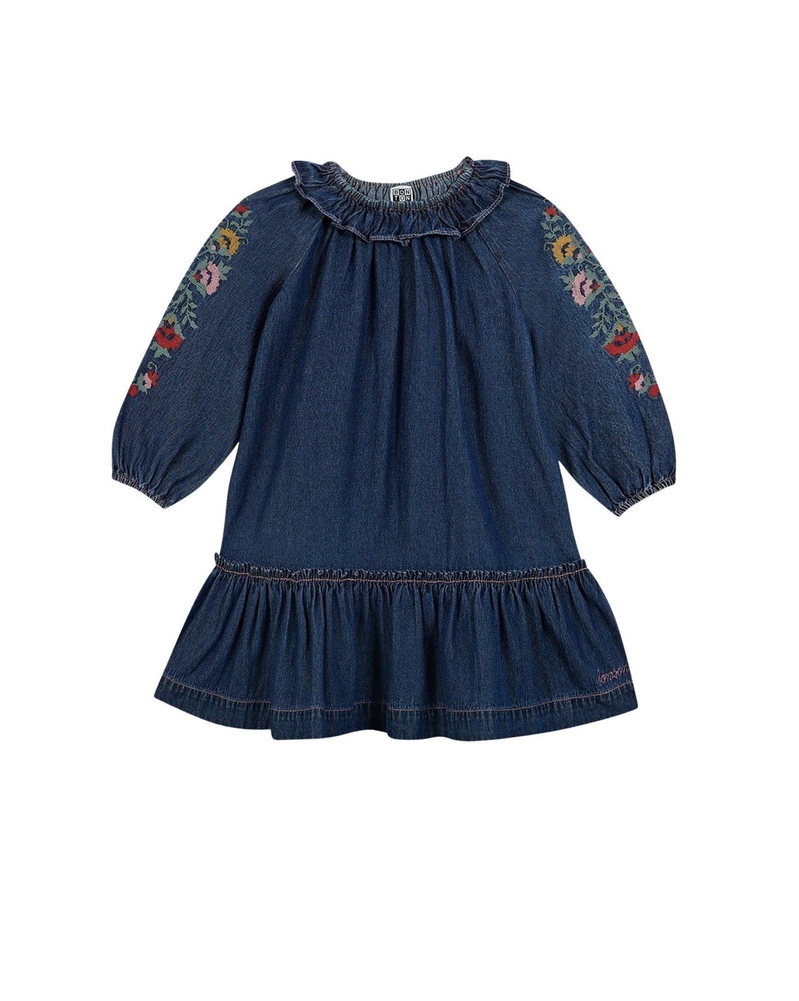 Robe Daria - Chambray Foncé