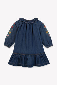 Robe Daria - Chambray Foncé