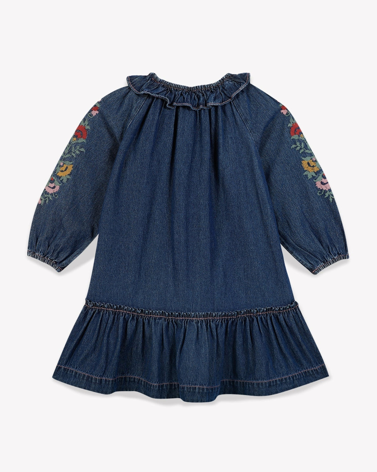 Robe Daria en coton - Chambray Foncé