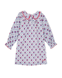 Robe Heidi en coton - Imprimé Faïence