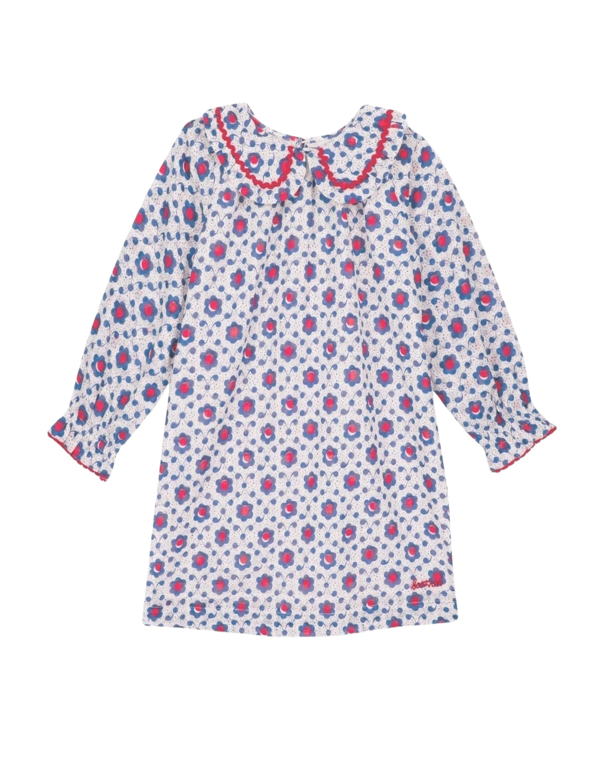 Robe Heidi en coton - Imprimé Faïence