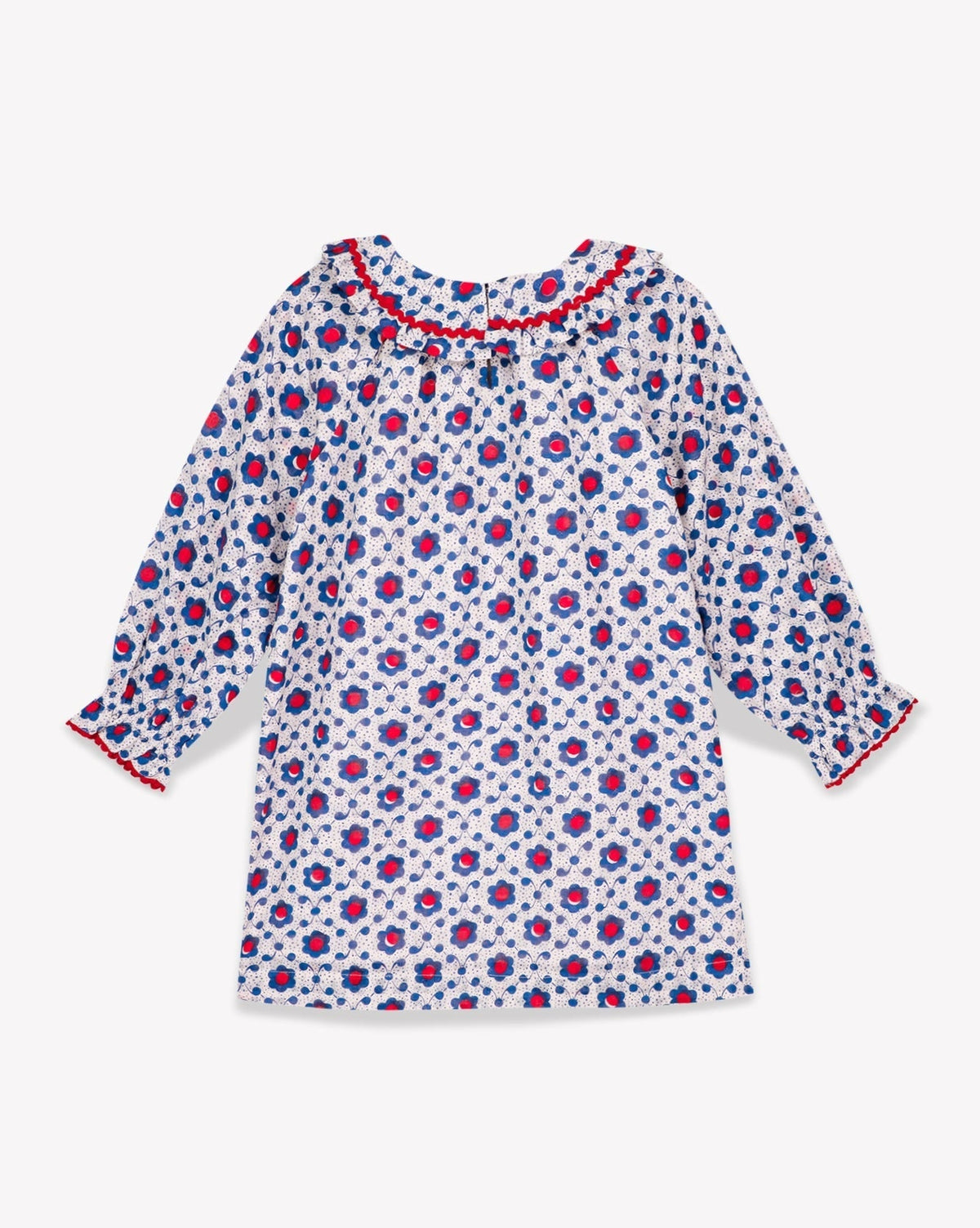 Robe Heidi en coton - Imprimé Faïence