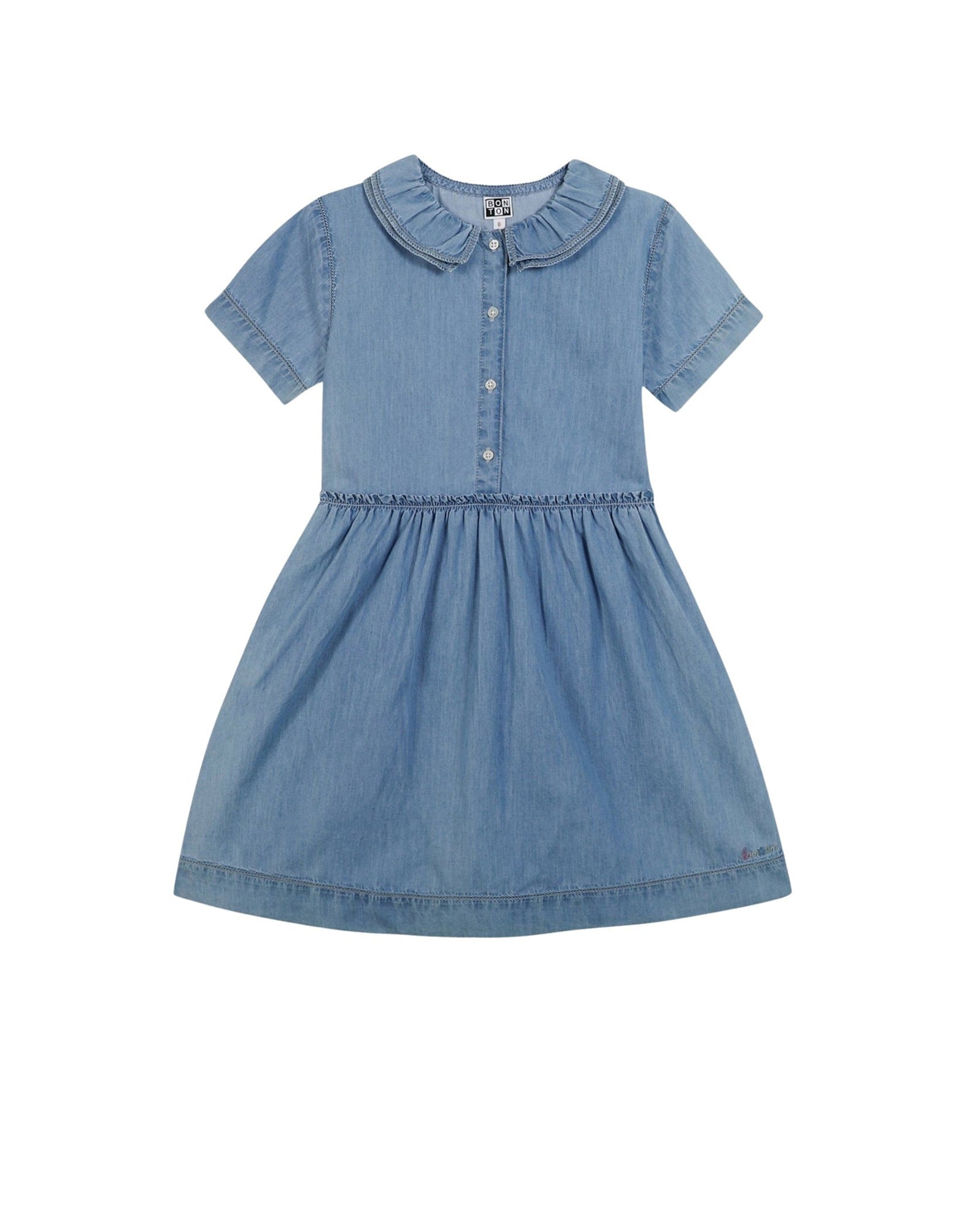Robe Ilona - Chambray Bleu