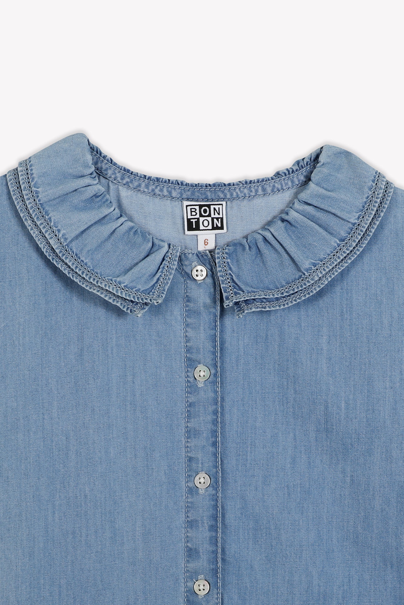 Robe Ilona - Chambray Bleu
