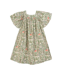 Nopales cotton dress - Savane print