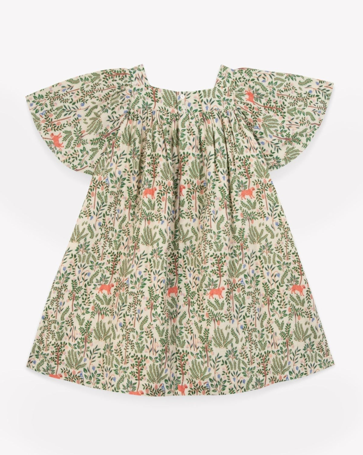 Nopales cotton dress - Savane print