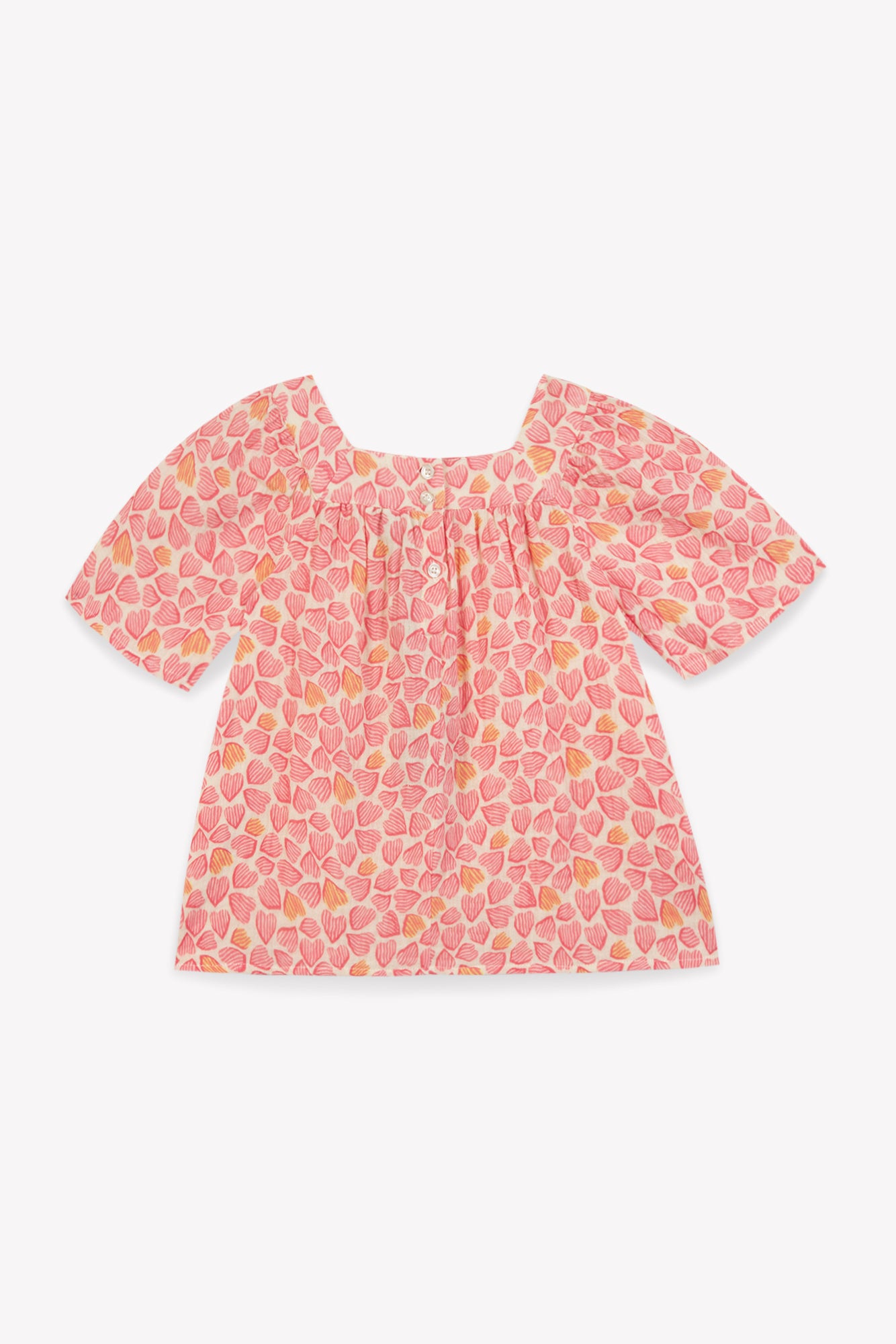 5qty NEW / Shirts - Imp Coeur Rose