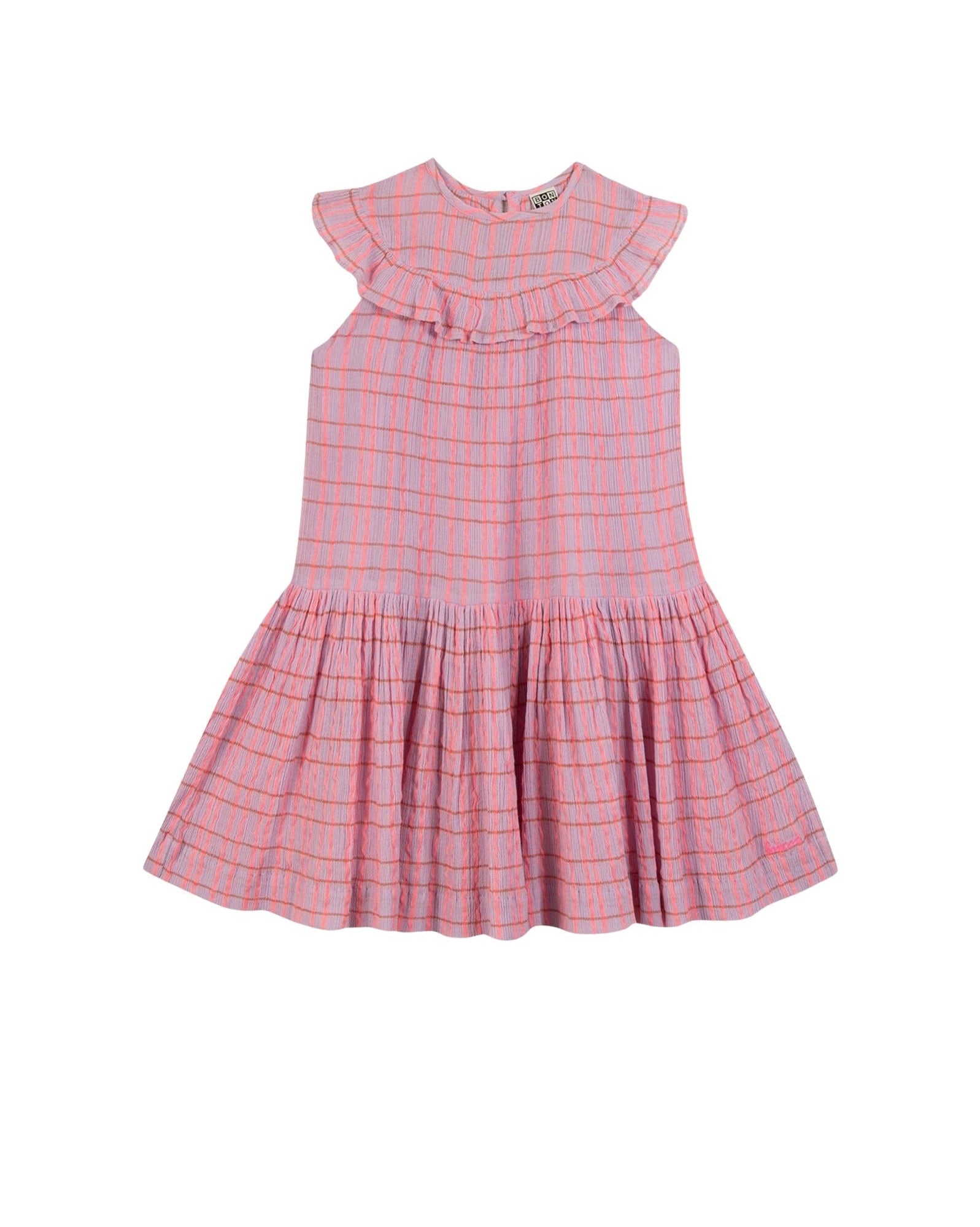 Robe Eglantine - Carreau Parme