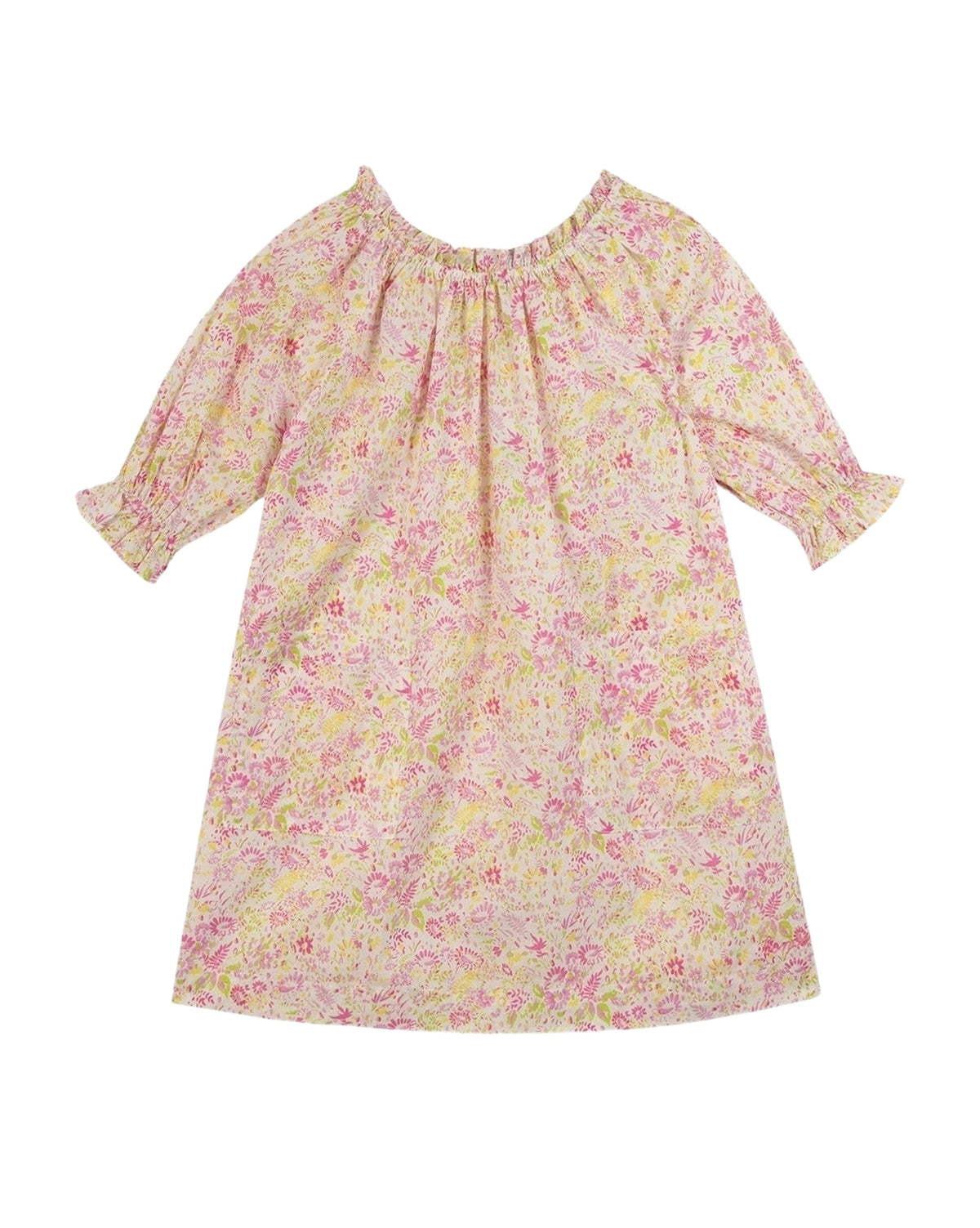 Robe Charlie en coton - Jolies Fleurs