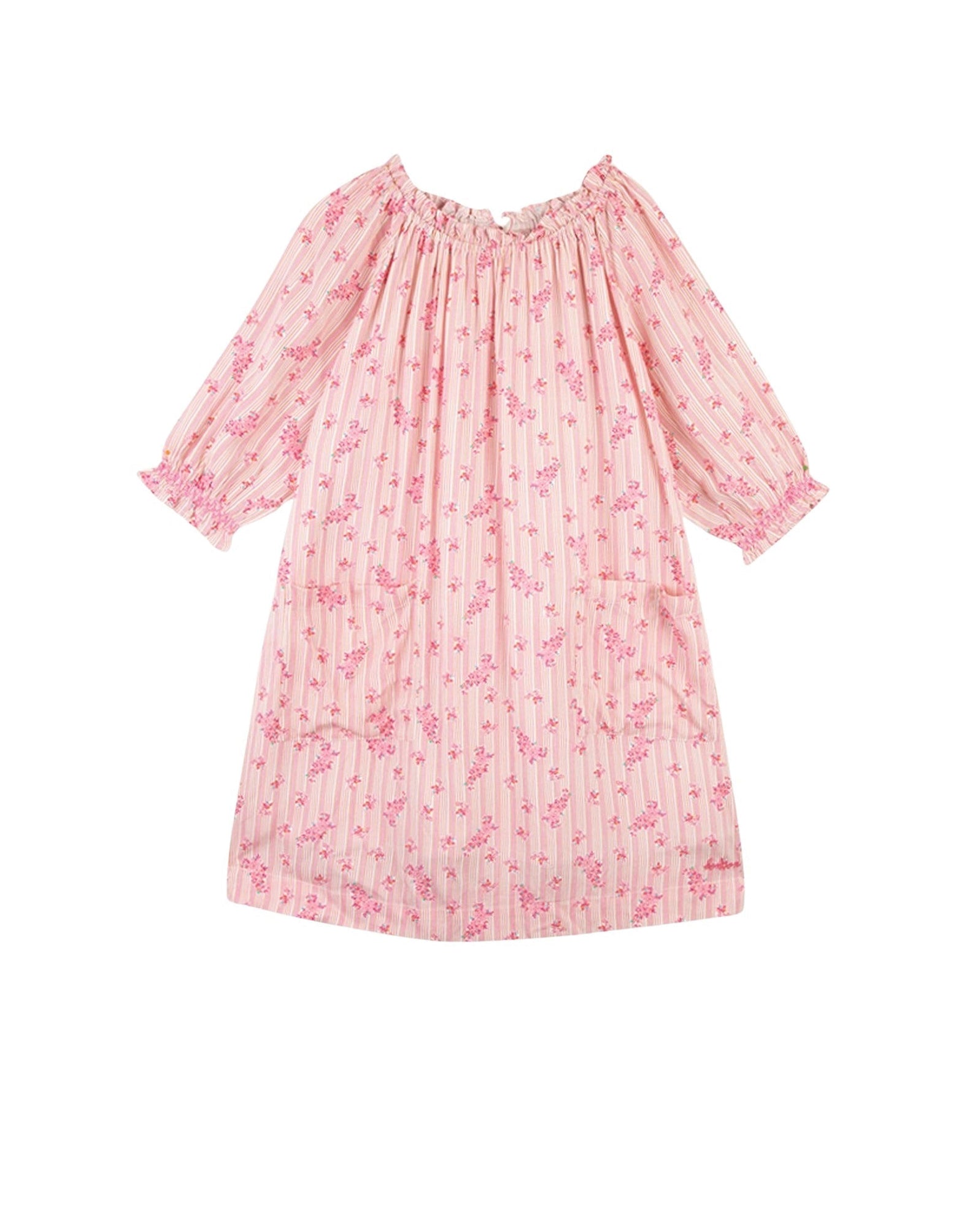 Charlie Dress - Imp Bouquet Rayé