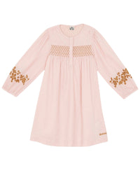 Robe Françoise en coton - Peach Whip