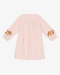 Robe Françoise en coton - Peach Whip