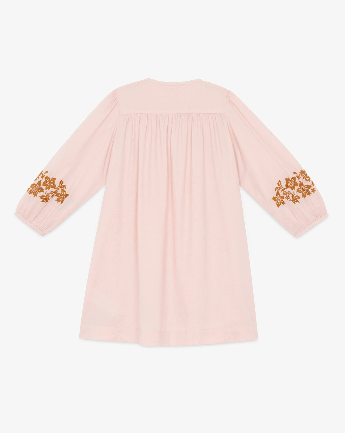 Robe Françoise en coton - Peach Whip