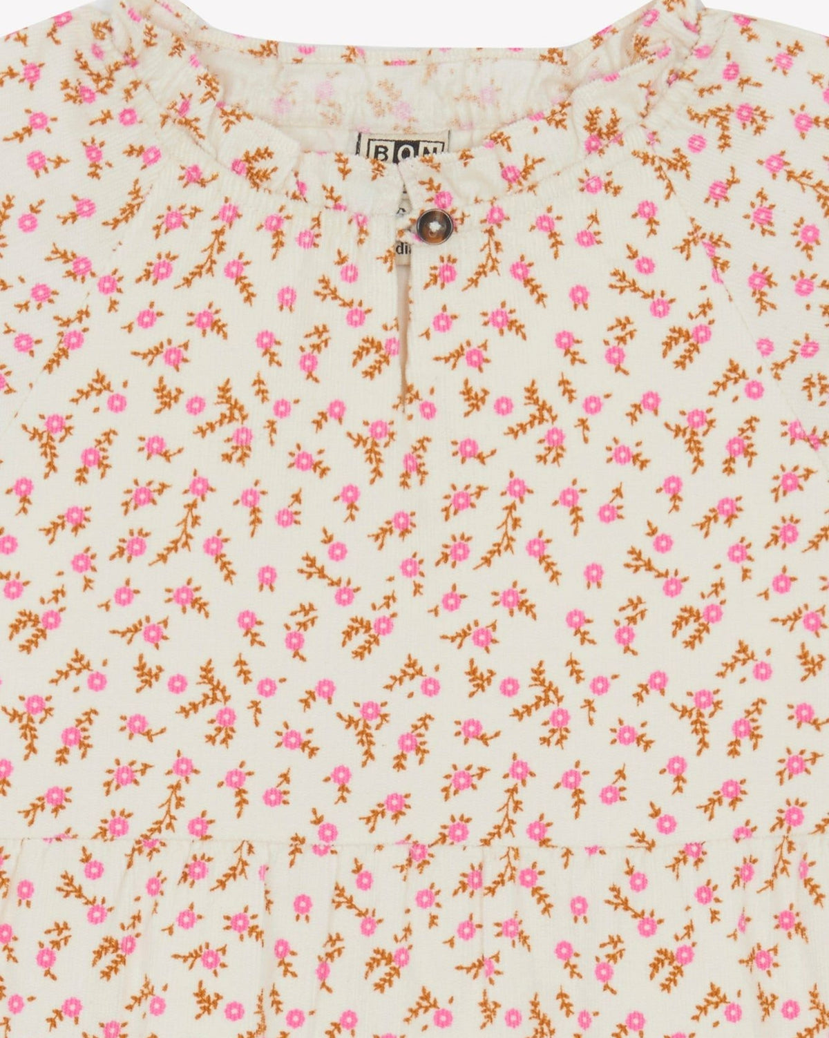 Robe Jeli en coton - Foulfleur Crème Bonton