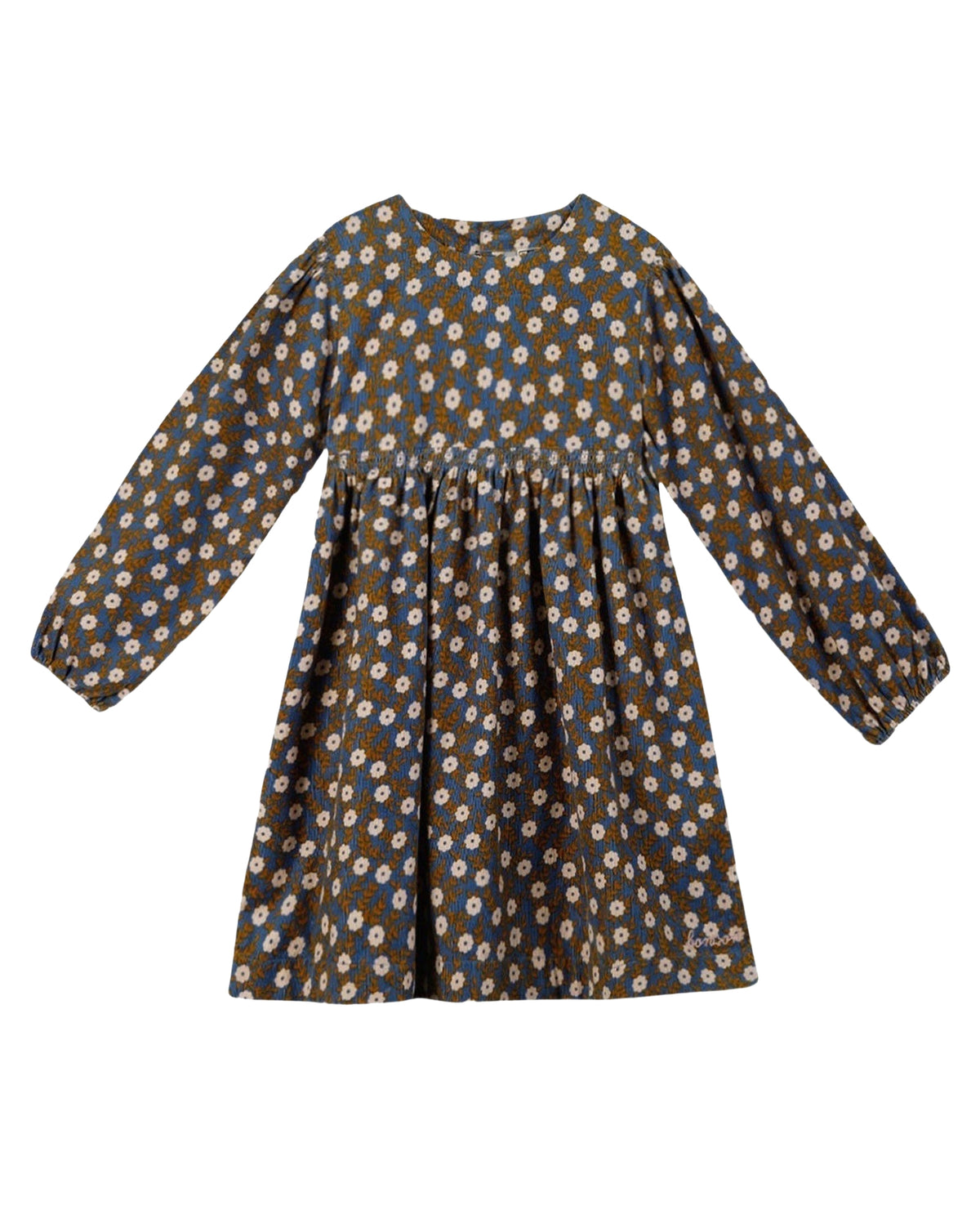 Robe Jona en coton - Foulfleur Bleu de Toi